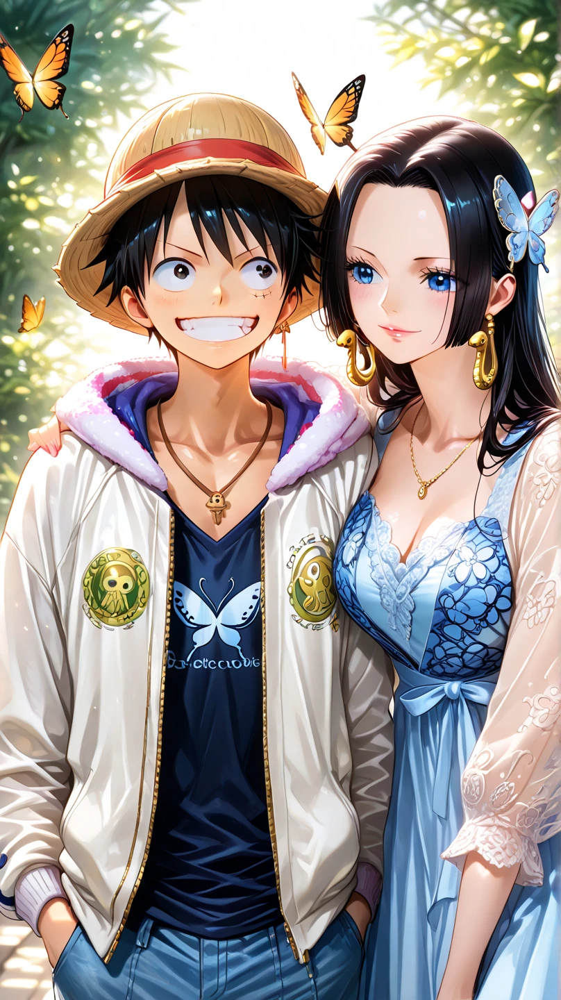 score_9, score_8_up, score_7_up, source_anime,masterpiece,best quality,highres,absurdres,official art,official style,source_anime,anime screencap,anime coloring,megami magazine,anime,animated,explicit, Monkey D Luffy, happy face