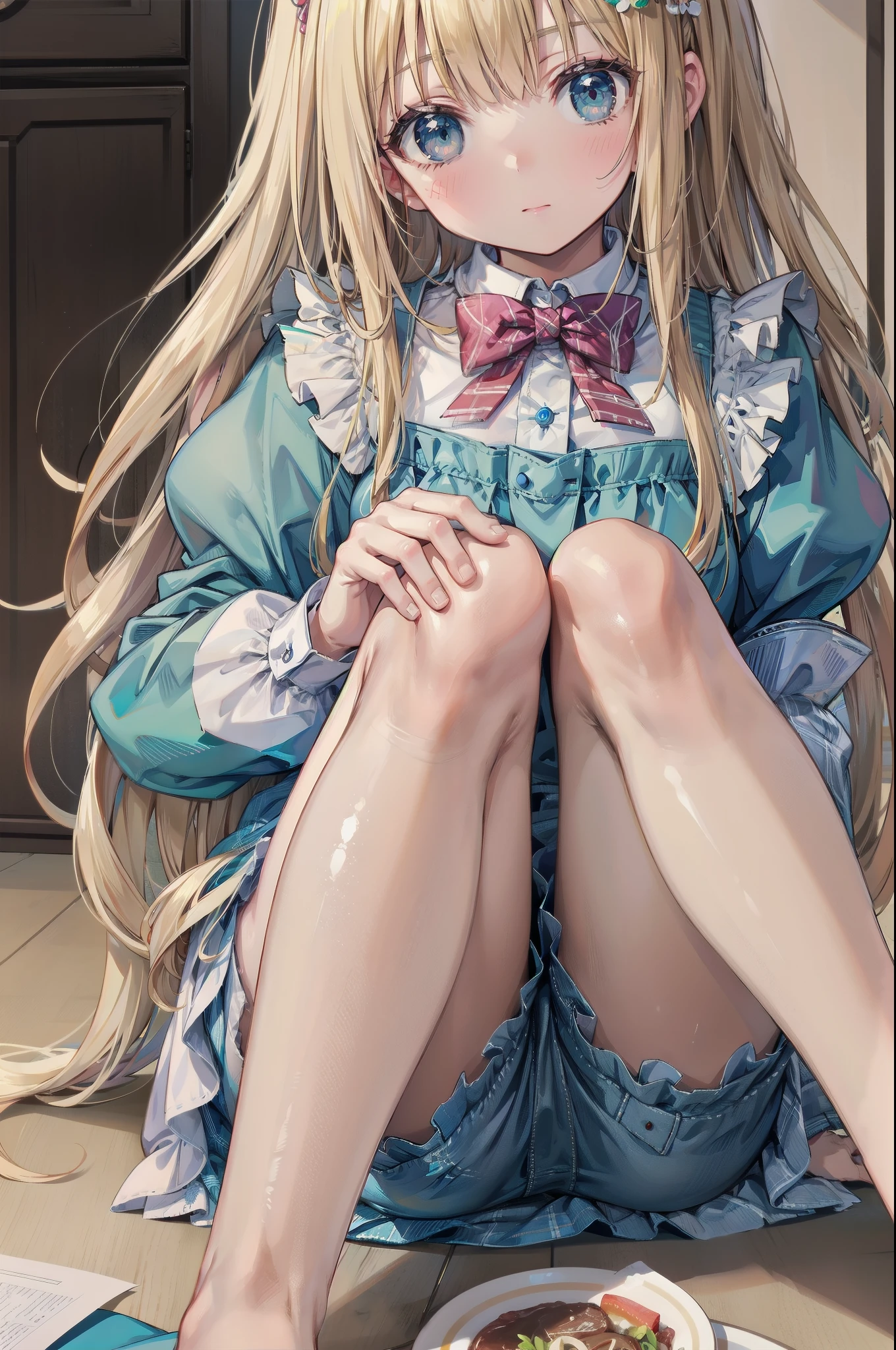 (8K, 最high quality, Tabletop:1.2)、超High resolution、, Detailed face、blue eyes, blonde, Long Hair, Alice in Wonderland, Big Clock、Large mirror, 最high quality, High resolution, Very detailed, Detailed Background, Perfect lighting、masterpiece、Best image quality、最high quality、girl , (cryin)、((Scared)) , masterpiece, Anime art style, Cute Characters, Most detailed, high quality、(((cry)))、(missionary, 1boy, penis, lying, vae, ass pov, spegs, Sex, w)、nose bShiny Hair、Vefine and beautiful bright eyes、Very detailed, clear and beautiful face, Awards, Anatomically correct、、((Scared))