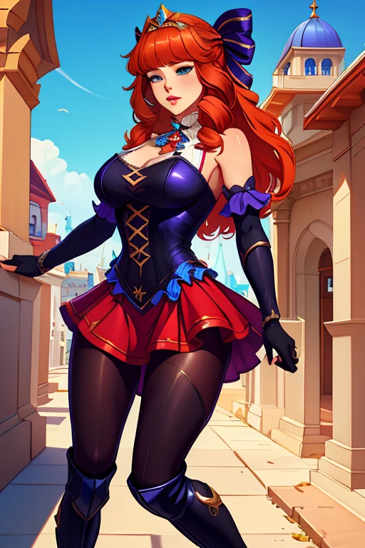 woman, ((Masterpiece, best quality)), full body view, bursting huge breasts, detailed skin, Anna from Frozen as a Gibson Girl socialite, stylish Edwardian outfit, (((1900_dr3ss, hat, gloves, boots))), at night, highly detailed, cinematic lighting, ultra realistic, blush, sexy pose, looking at viewer, anna, anna from movie Frozen.