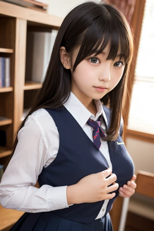 ((smile))、Confused、RAW Photos、(((究極の肖像画masterpiece)))、((世界で一番かわいいgirl:1.4))、1 girl、、Japanese、Cute face、((Silky Hair))、(A high ponytail tied with a ribbon:1.4)、((Super huge breasts:1.4))、((Eyes that shine like jewels))、Glowing Skin、(young woman;Consisting of a transparent white shirt, Thin ribbon, blazer, Checkered Pleated Skirt.:1.5)、Winter clothes、(Uniforms made from high quality fabrics:1.4)、Ultra-detailed uniforms、(She shyly pulls up her skirt:1.3)、(Lace panties are visible.:1.3)、((Crotch from the front))、Skirt fluttering in the wind、eyeliner、Beautiful Bangs、Hair between the eyes、((solve、High resolution))、Detailed Background、8. Commercial Code、Digital SLR、Soft Light、high solve、Film Grain、Fujifilm XT3、Shallow depth of field、自然なSoft Light、Tight waist,(キラキラした目をした美しいgirl:1.3),(The Great Depression is about to burst:1.4),(hour々Sometimes I squat down to see the line of her pussy.:1.59),(Very beautiful bread-like pussy line:1.5),(hour間々Skirt flip:1),(masterpiece, Highest quality:1.4), Beautiful Face, 8K, 85mm, Absurd,並んだ美しいgirlたち、(Three Girls:100%:1.3),(Looking back backwards:0),(Japanese school girl uniform),(Bun ponytail),(Very angry),(hourには優しい顔),(裸のhourもある),(hourには下半身をクローズアップ),(hourにはペニスを挿入している),(hourにはお尻の穴を開いて見せる),(hourにはおっぱい丸出し),(hourにはペニスを掴む),(hourには膣の穴を限界まで広げる:100%),(Losing virginity causes vaginal bleeding and orgasm:1000%),Structural Representation of the Female Genitalia、最高masterpiece、Highest quality、最High resolution、Highest quality、(Correct vagina)、(The right vagina),(girl、8 years old old ),shiny skes, large breasts, a cup breasts, Nude, perfect pussy, sweaty skin, completely Nude, athletic, wet pussy, spread pussy, slim, bare chest, wet, pussy, bukkake, seductive posture, medium breasts, spread legs, busty, hands behind back, cum in pussy, legs up, pink nipples, breast grab, show pussy, puffy nipples, topless, flat chest, creampie, small breasts, hourglass figure, curvy body, arms behind back, narrow waist, naked, nipples, pussy juice,ass pov:1.3,((ass pov, looking at viewer, depth of field, sexy pose, Fujifilm XT3, absurdres, award winning photo, cityscape masterpiece, HDR, 8K resolution, photorealistic, RAW photo, highres, professional lighting, 8K wallpaper, photon mapping, soft lighting, cinematic lumination, sharp focus, )).(((ass pov:1.5)))
