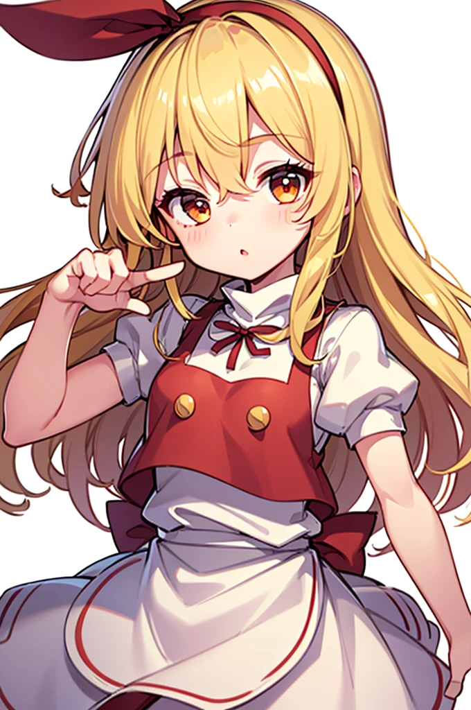 Misaki Shokuhou, Misaki Shokuhou, Blonde hair, hair between eye, Long hair, (symbol-shaped pupils:1.5), (Yellow eyes:1.5), Break Elbow Gloves, (Light brown sweater vest:1.2), White shirt, (Black bra), Pleated skirt, Miniskirt, (Best Quality, 8K, 32K, masutepiece, nffsw:1.3), 1girl in, (Abs, Slender figure, Perfect body :1.2), ((Very detailed)), (Perfectly detailed face), (Highly detailed hands), Smile, blush, White panty,up skirt,Lace panties, Girl seen from the floor, It's okay to wear a skirt, View from below, I can see my panties, cleavage cutout, Large breasts, White background,