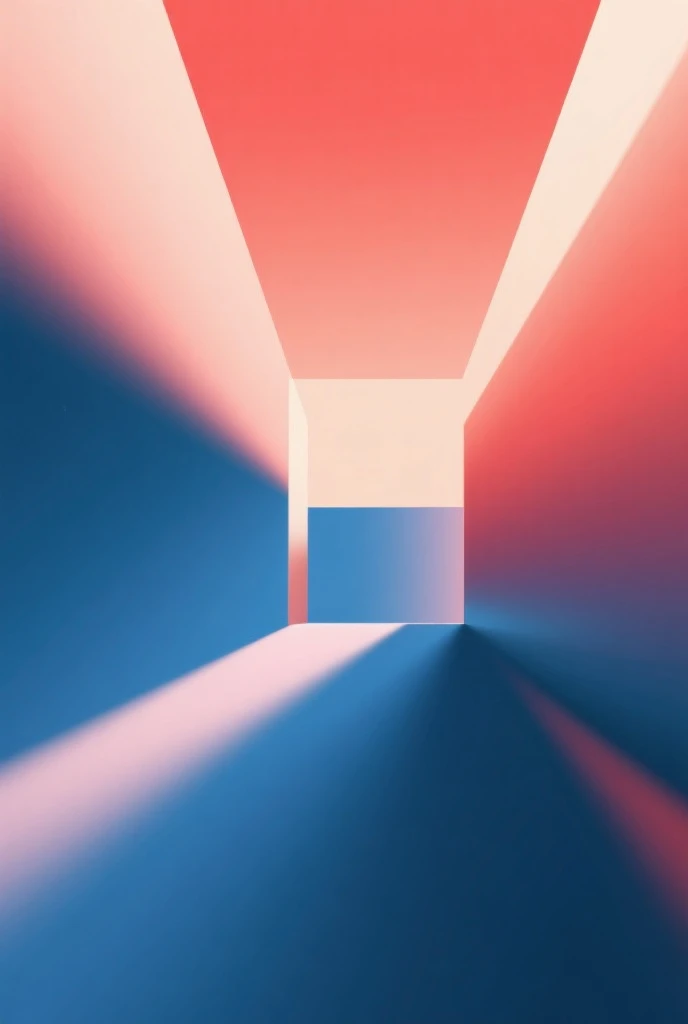 Cool red and blue frame