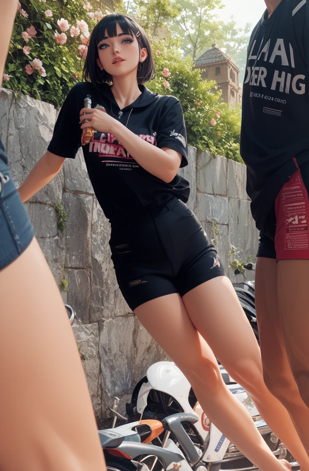 Ultra high leg、Breast augmentation