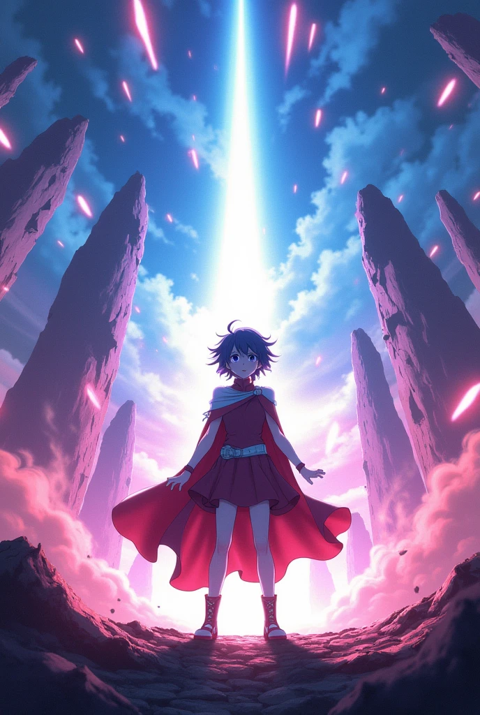 Behold a breathtaking masterpiece of official art, the culmination of artistry and technology, a girl standing beneath a canopy of stars and fireworks, the Milky Way spreading its cosmic canvas, an atmosphere of enchantment and elegance, Photography, fisheye lens capturing the grandeur of the sky, every detail in top quality
