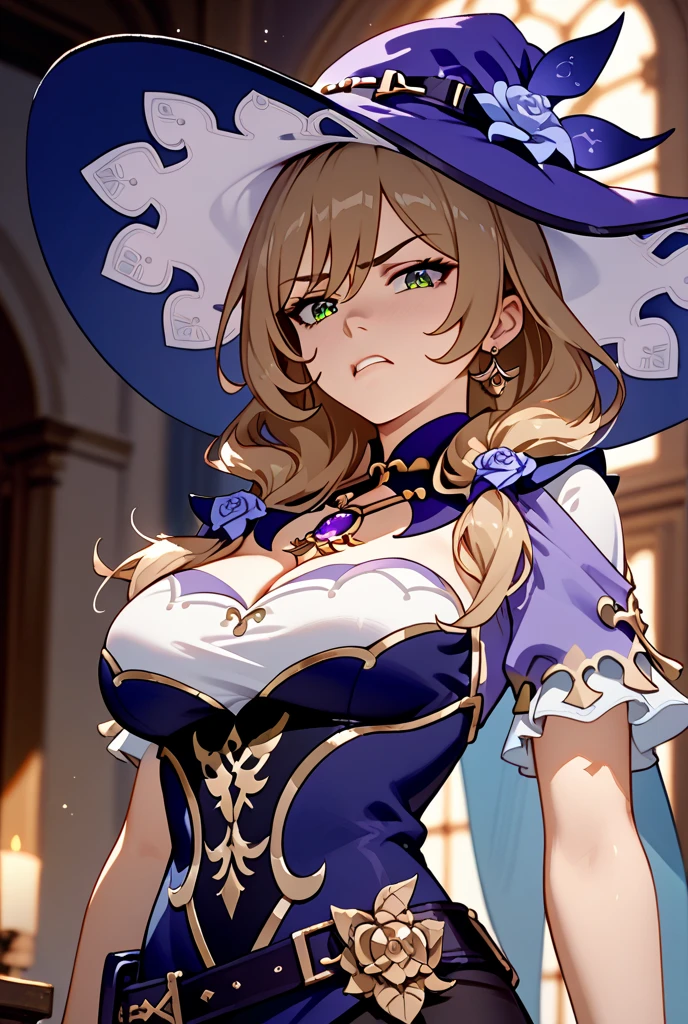 1 girl, Lisa Minci, Genshin impact 