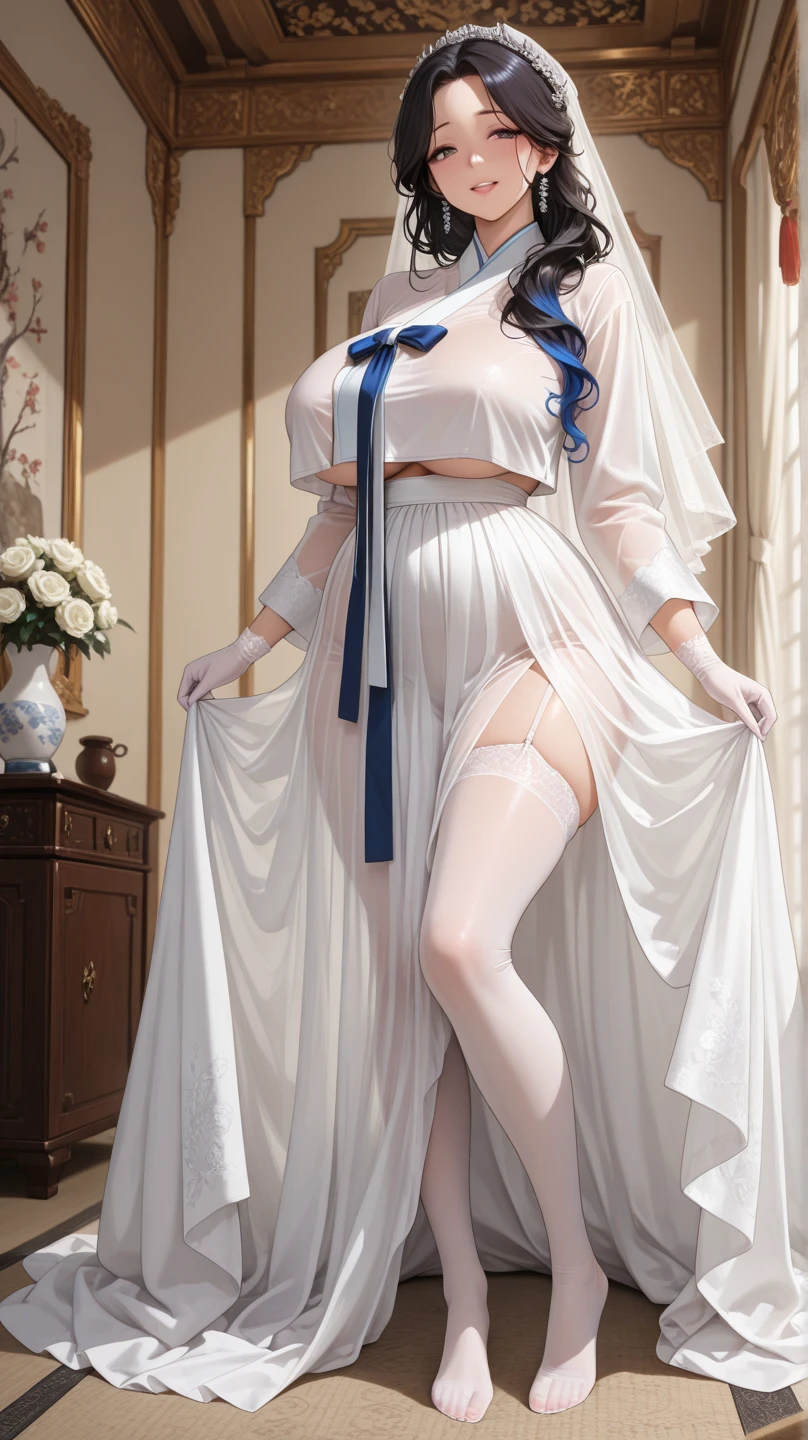 see through clothes(Full body female love:1.3),best quality, masterpiece, ultra high resolution, (lifelike:1.4), original photo, 1 female,25 years old, black hair, big eyes, Detailed eyes and face,huge breasts,split,long legs,Belted robe open ,bare shoulder,no underwear:1.5,see through clothes,Hollow material white clothes,kitchen:1.3,Smile、sleeveless costume、((Maid clothes))、Extremely revealing clothingHuge breasts and ass on a thin body、Introducing our 10-year-old daughter in matching uniforms