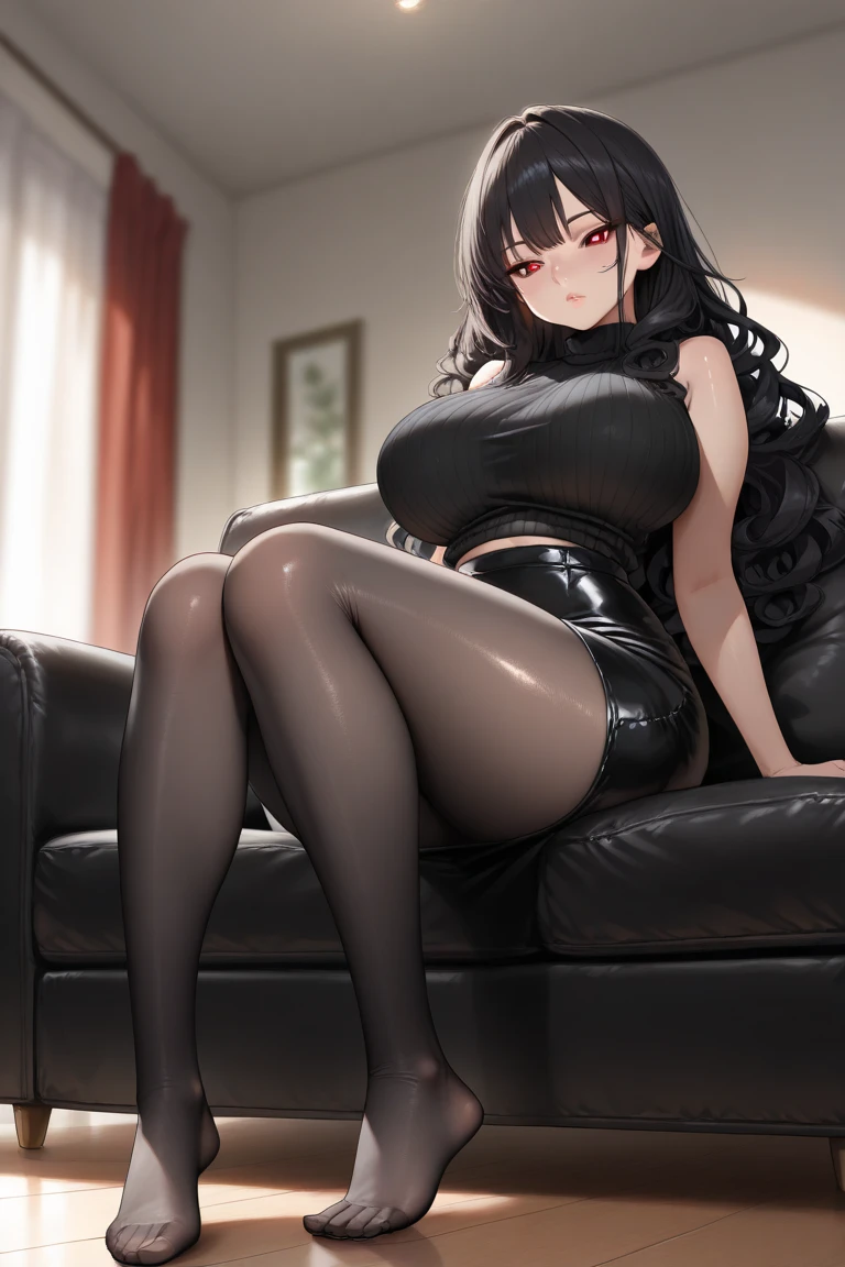 Arena、Ⅾｑ４、Voluptuous body、plump thighs、Best image quality、High resolution、masterpiece、super high quality、Spread your legsいる、Spread your legs、black and white lace bra、White and black lace panties、とてもBig Ass、The buttocks are too big、Low Angle、Blushing、4K quality、Thick thighs、Big Ass、wearing black knee socks、Pubic hair growing、Shooting from below、Blushed、Big Breasts、Embarrassed face、You are tempting me、Women&#39;s Toilet、Sitting on the toilet、Angle from under the toilet seat、Close-up of the lower abdomen