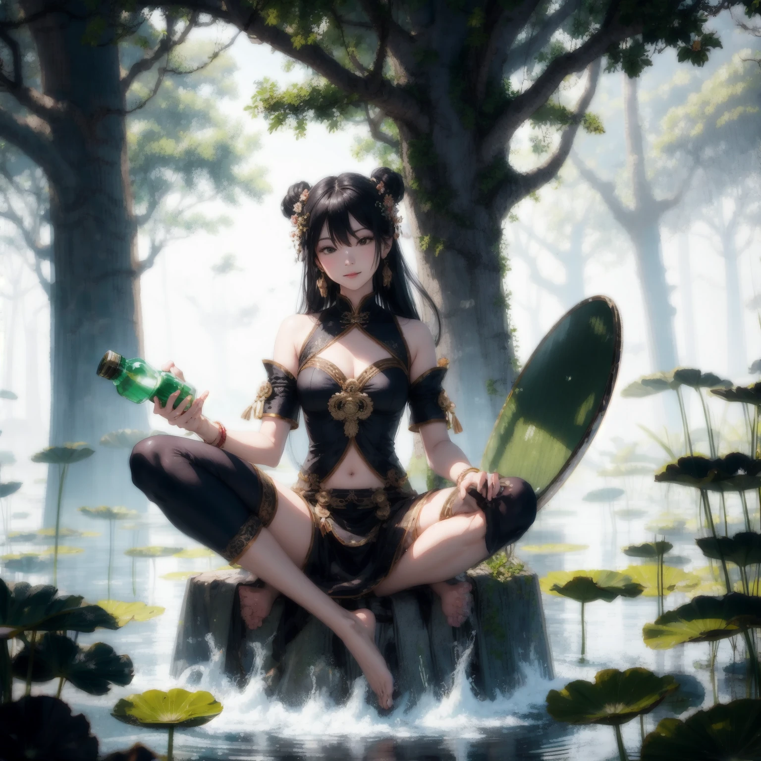 A magnamite in the jungle,masterpiece, instagram profile