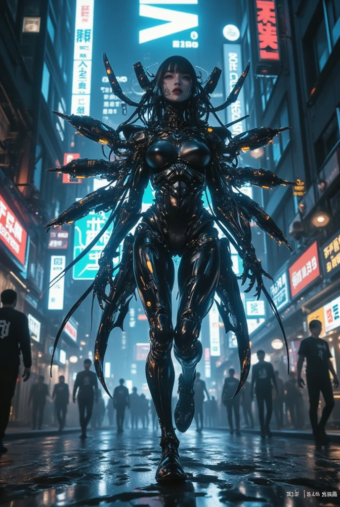 ,beaytiful woman emerges from the black fog, Intricate, High Detail, Sharp focus, dramatic, gantz-advancedsuit,<lora:gantz-advancedsuit_v10:1> ,Slim and muscular physique,Panorama of the Medieval. city,dark smork,MCSkin complex 3d render ultra detailed of a beautiful profile, biomechanical cyborg, analog, 150 mm lens, beautiful natural soft rim light, big leaves and stems, roots, fine foliage lace, colorful details intricate details, mesh wire, mandelbrot fractal, anatomical, facial muscles, cable wires, microchip, badass, hyper realistic, ultra detailed, octane render, volumetric lighting, 8k post-production, red and white with a bit of black, detailled metalic bones, semi human, iridescent colors,<lora:LowRA:.7> ,dark theme