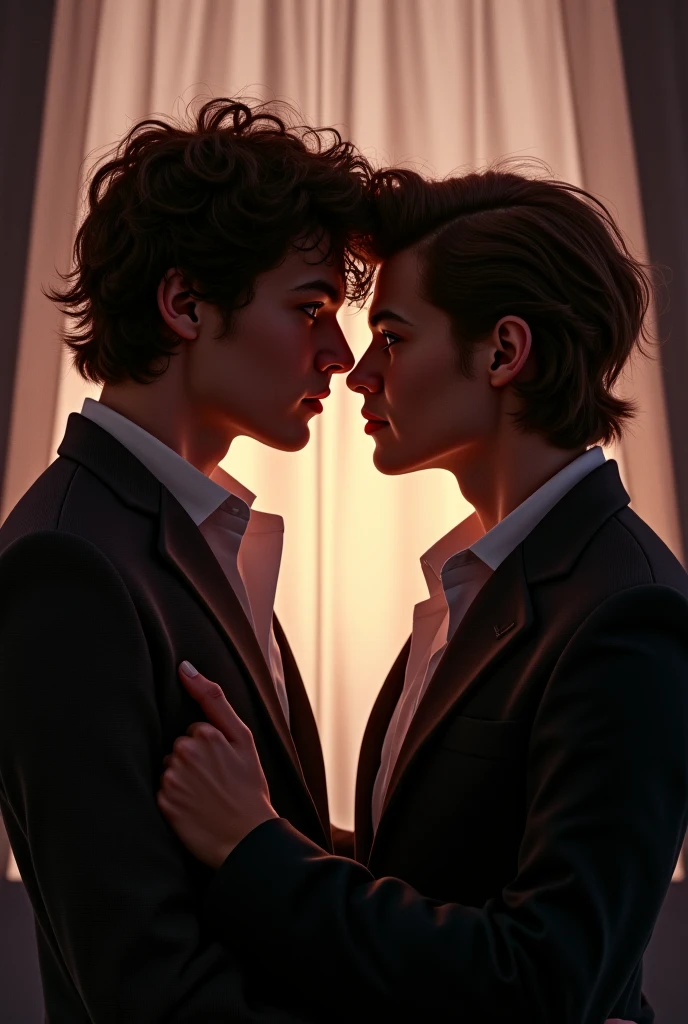 Harry styles Tom Holland kiss