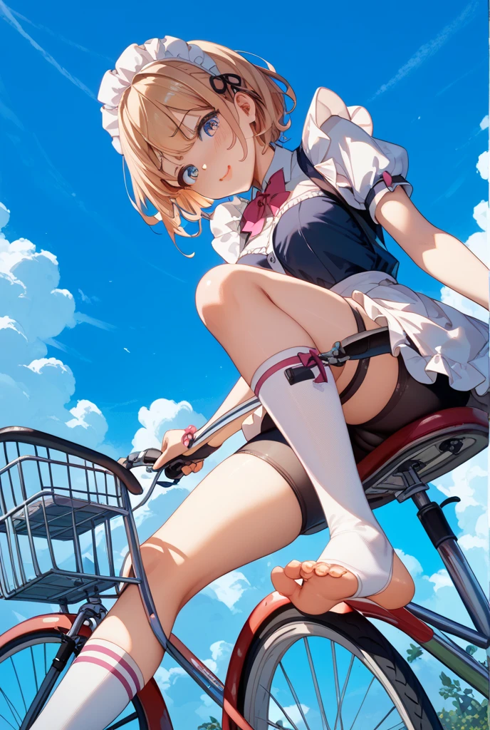 (8 year old Japanese girl naked,Lewd),sky diving,Heart Eyes,Sexy eyes excited ahegao&#39;Eyes wearing silver-white mirrored lens sunglasses、I looked at the world reflected in the lenses of my sunglasses..(Side Pony,Colorful Hair), 