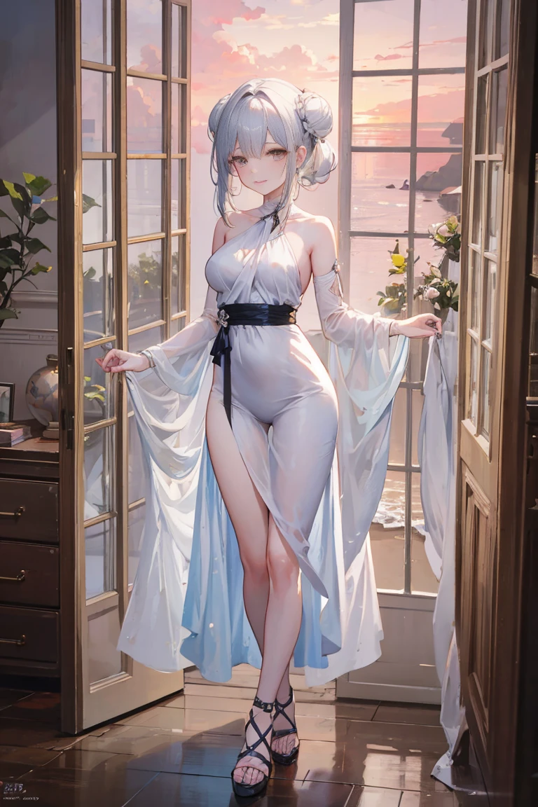 ((above shoulder，facial closeups))， Bigboobs， looking at viewert， ultra-realistic realism, Ghibli-style colors,  Ghibli-style colors, japanese manga,  Standing Picture, angle of view,  foreshortening, foreshortening, 8K, super detailing，All women have big breasts,Endless realism, cellshading,，character sheets, reference sheet, Standing Picture, 8K, super detailing, 1080p, Women HD，femele, 16k, A high resolution, Best quality at best, high high quality, Anatomically correct, tmasterpiece, Acura, hyper HD，as elegant as a swan，unreal-engine， Ghibli-style colors,   japanese manga,  Standing Picture, angle of view,battle armor，ssee-through，Lace skirt，Blue hair，red - eyed，Sexy big breasts，Transparent tulle clothes