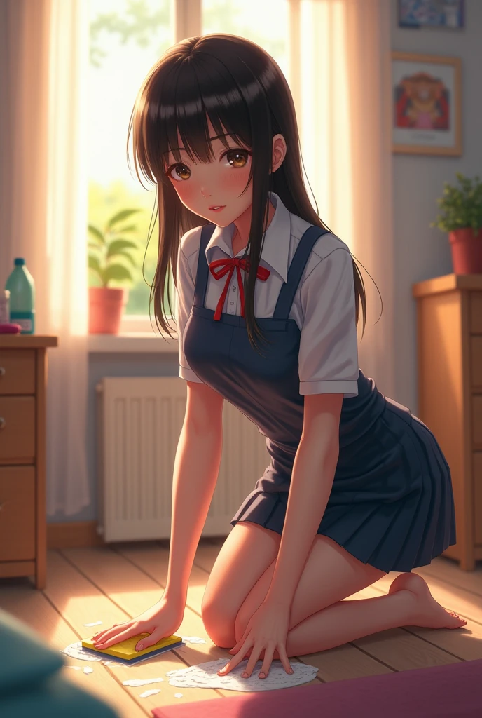 Ten year old girl dress white socks are cute
