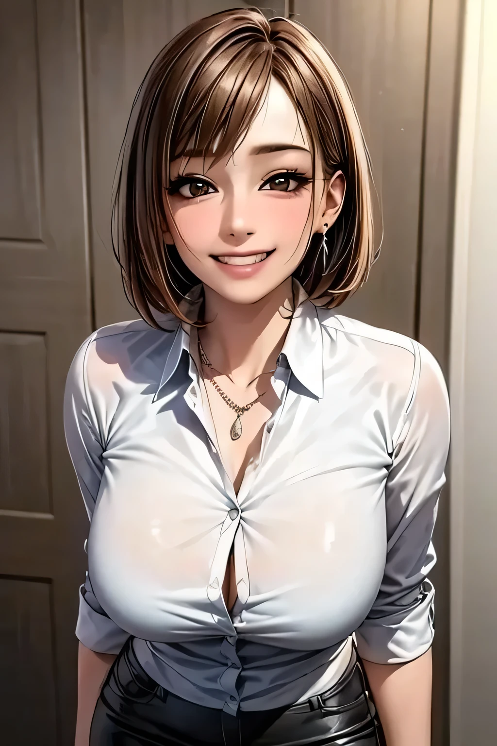 Beautiful lawyer、(alone, 40 years old、Ultra detailed face、Detailed lips、Detailed eyes、double eyelid、Brunette bob hair, color々なcolorのブレザー、White dress shirt、Tight micro mini skirt)、Reading at a desk、at the library、Perfect hands, Perfect Fingers, Perfect breasts, Exactly, Perfect body, Perfect Face, Perfect Image Realism, Detailed Background, Detailed costume, maikurobiki、Unbuttoned shirt、Lewd Librarian、Hyperrealism、Photorealistic、Unreal Engine、Maximum resolution 8K, (masterpiece), Very detailed, Professional