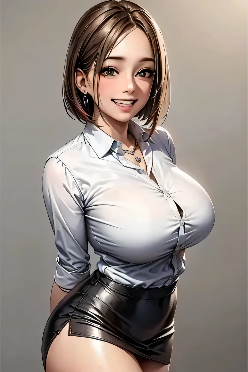 from street fighter,(big breast:1.5),dynamic poses, totally wide open her chest,big chest,super perfect body curve,S-shaped body,anime waifu (18 years old)-hot daddy-frivolity-body language, fit figure, bad laughing,gorgeous perfect face, realistic style and super detailed renderings, superrealism,kawaii, zbrush, super-realistic oil, contour shadow-process - (Waiting to start)