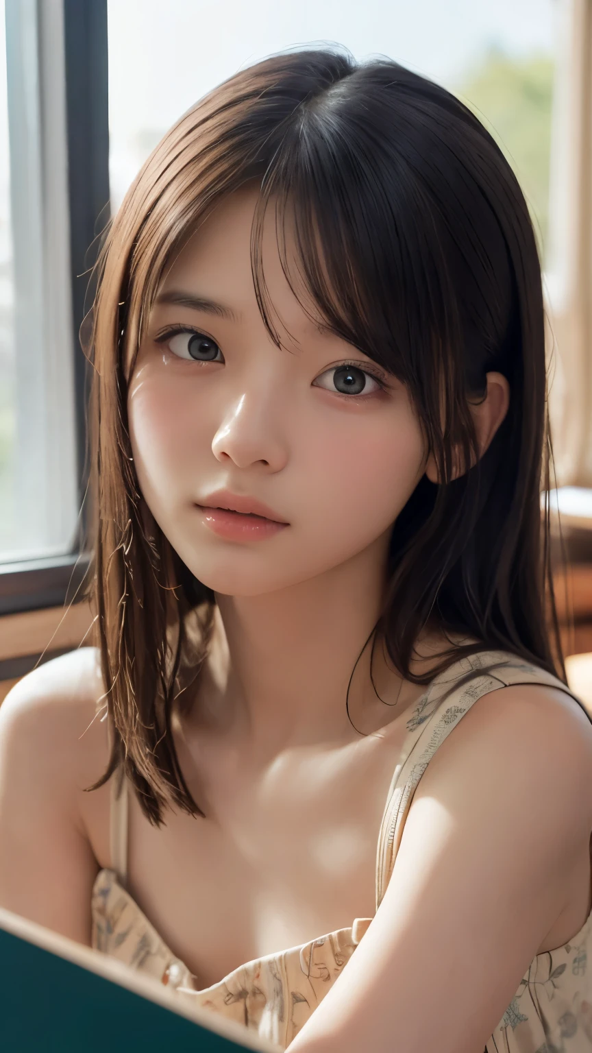 大きな目、タレ目、Completely naked、topless、beautiful breasts、normal breasts、bottomless、All naked、naked、No underwear、not wearing anything、short bob、loose curly hair、I was injured、bleed、endure the pain、A painful look、It hurts、I was scared、It was scary look、はAre crying、Are crying、I'm crying、It was scary、trembling、alone, idol face,cute、18-year-old、Japanese、 delicate girl, Frank, Sophisticated, thin arms, innocent eyes, cheek, shiny pink lips、Keep your lips open、depth of field movie light、blurred background、目 focuokeh dof、professional lighting、soft light、(NSFW:1.1)、bodice subian、beautiful feet、asuka saito、body photo、standing、standing、injury,bleed、bodice subian、It was scary、はAre crying、I'm crying, on body,,standing、 masturbation, juice,saliva trace,body fluid、A painful look、hold back defecation、leaking、thin、traces of being attacked、