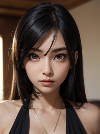 (masterpiece), (extremely intricate:1.3), (realistic), portrait of an Asian girl, (catgirl:1.2), (big cat ears), (huge breasts:1.3), the most beautiful in the world, extra breasts, (cat nose), dark eyebrows, large cat like eyes, wavy red hair, doe eyes, (fluffy black tail:1.2), slim, detailed textures, bedroom, heavy makeup, extra breasts, professional photograph of a stunning woman detailed, looking past the camera, seductive, cute smile, detailed eyes, sharp focus, dramatic, award winning, cinematic lighting, octane render unreal engine, volumetrics dtx, (film grain, blurry background, blurry foreground, bokeh, depth of field, motion blur:1.3)