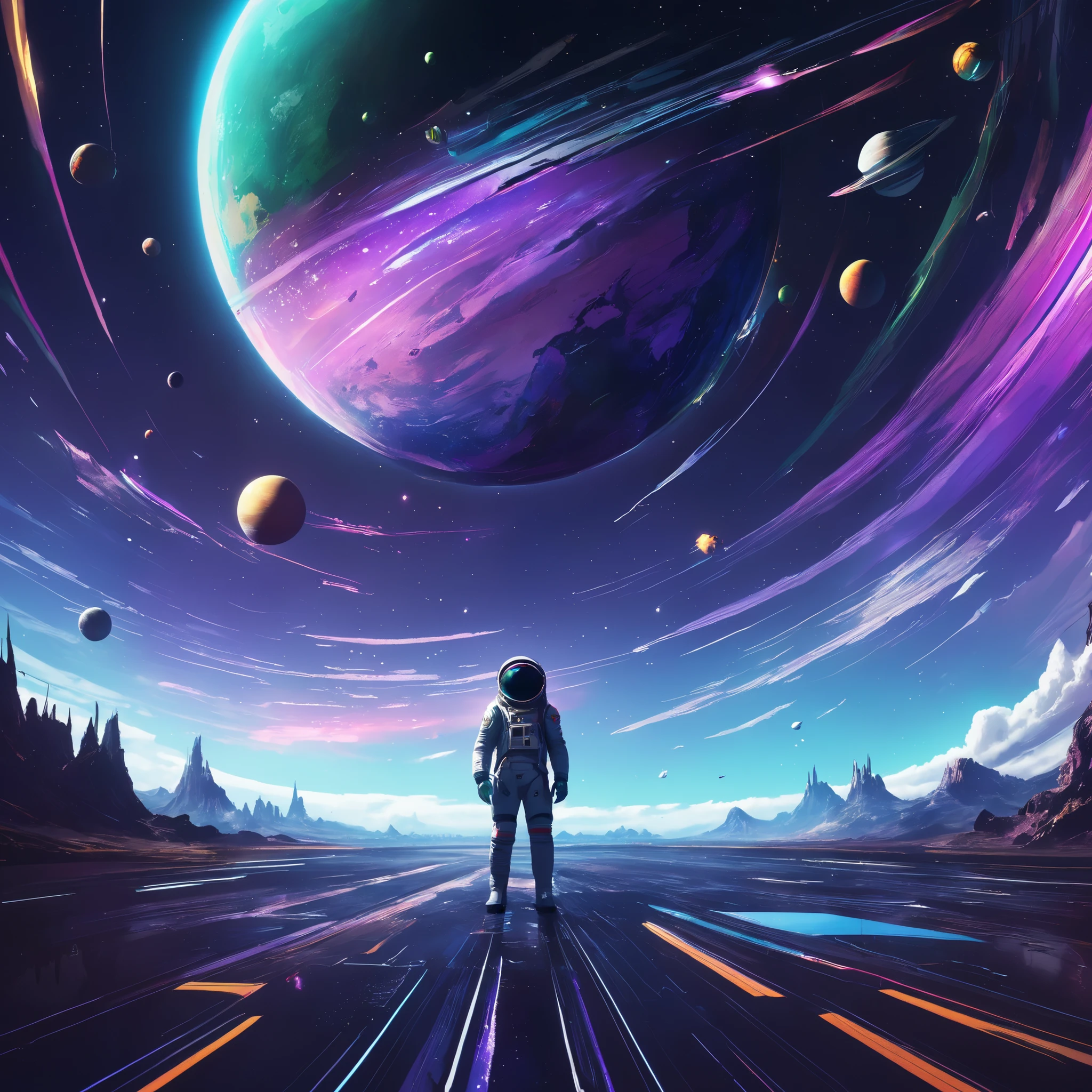 Space glitches
