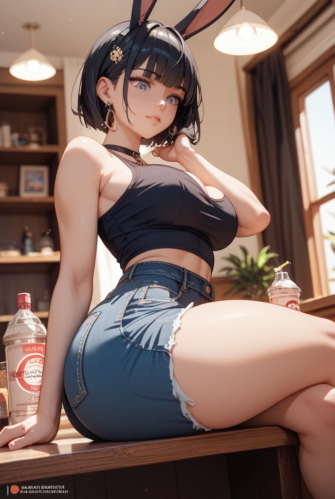 (In 8K、RAW shooting、highest quality、Masseter muscle part:1.2)、super detailed、super resolution、(realistic、realistic pictures:1.37)、Portrait、High-definition RAW color photo、professional photography、hvery detailed and beautiful、very detailed、8K image wallpaper、amazing details、huge file size、official art、Hvery detailed CG Unity 8K wallpapers、hvery detailed beautiful girl、very detailed顔、very detailed目、very detailed肌、very fine fingers、hvery detailed nose、very detailed詳細な口、perfect anatomy、detailed background、detailed clothing、1 girl、(20:1.2)、30s、pretty girl、realistic body、、white skin、glowing skin、Because I'm slender、black haired、((short hair))、(well-groomed bangs: 1.4)、cute face、lifelike face、delicate eyes、ordering sauce、((Stylish Pool Bar))、(((No bra)))、((Wearing damaged jeans))、((a woman's breasts are exposed))、((standing athletic pose))、((strong man:1.5))、((Hugging a woman from behind and grabbing her breasts))、((man with all back hair))、((Arms tied with rough ropes、girl hanging from the ceiling))、Sweat、((rope tied her body))、wet body、Aranawa that bites into the crotch、A large amount of body fluid flows out from the crotch.、wet clothes、Lift one leg up with a rough rope、tied with rope、tied up tightly、tie one's hands、hanging in shackles、((restrained))、((ULL BODYSHOT that opens the legs))、earrings、necklace、bracelet、((face turned to the side))、((look at the men))、contrapo、dynamic lighting、((Firm B cup))、((cleavage))、(((Close your eyes and yawn loudly)))、((Anguished expression))、