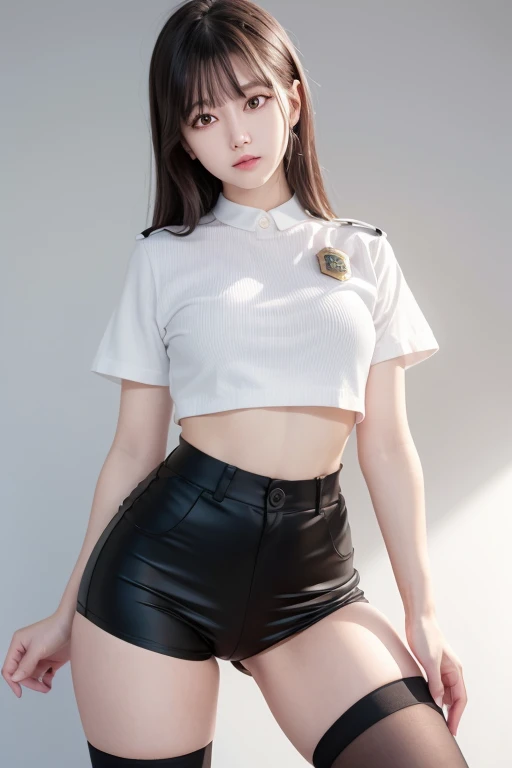 （Very delicate and beautiful：1.2）super model,,Big Breasts,Beautiful breasts,voluptuous,【bike shorts】,,【3girls】,,highest quality, High resolution, 8K,Sailor suit,Kick in a hurry