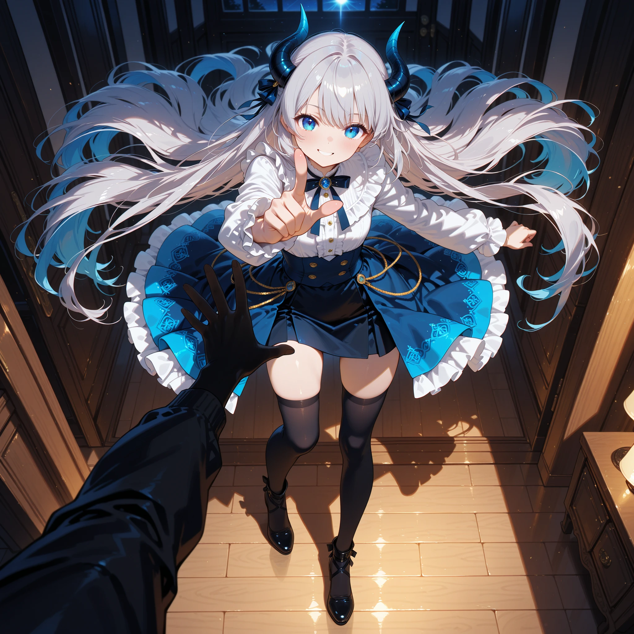 Maurice Sendak, Arthur Rackham, Kaori Ozaki, Ludovic Debeurme, Surrealism Mysterious Weird Fantastic Fantasy Sci-Fi, Japanese Anime, Mini Skirt Beautiful Girl, perfect voluminous body, dynamic action poses, Zashikiwara's House, Lost Room, detailed masterpiece Hyper realistic