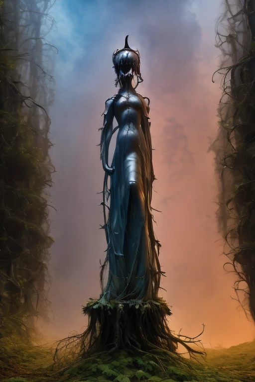A high-resolution brightly lit photorealistic photograph of an ancient rain forest with criptic symbols of tribals and alienish paterns on the tree trunks glowing in uv colours cinematic cyberpunk uv lightings in the background smog and misty fog in the atmosphere broken ruins of ancient goddess skulptor glowing in uv colours The photograph is styled like a high-end lifestle magazine. The photograph has a light bright happy feel. Use a high-resolution 16k camera with a 2:3 aspect ratio, a raw style, and a quality setting of 2 to capture this vibrant scene
. 32k, full ultra hd, high resolution, photorealistic, natural lighting, ultra realistic photo, high quality, HDR, high resolution, smooth and delicate skin, noble and elegant, ultra-realistic photography vibe, shot with Canon camera, intricate details, 32k --ar 16:9 --s 750 --v 6.1