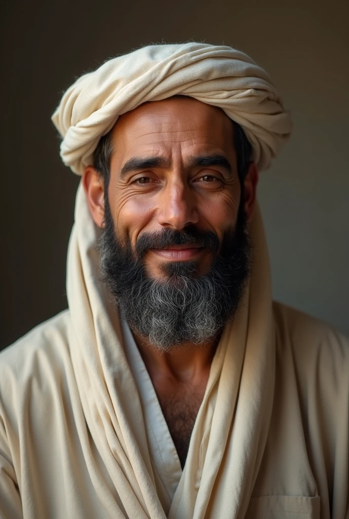 The Islamic dervish father said with a smile