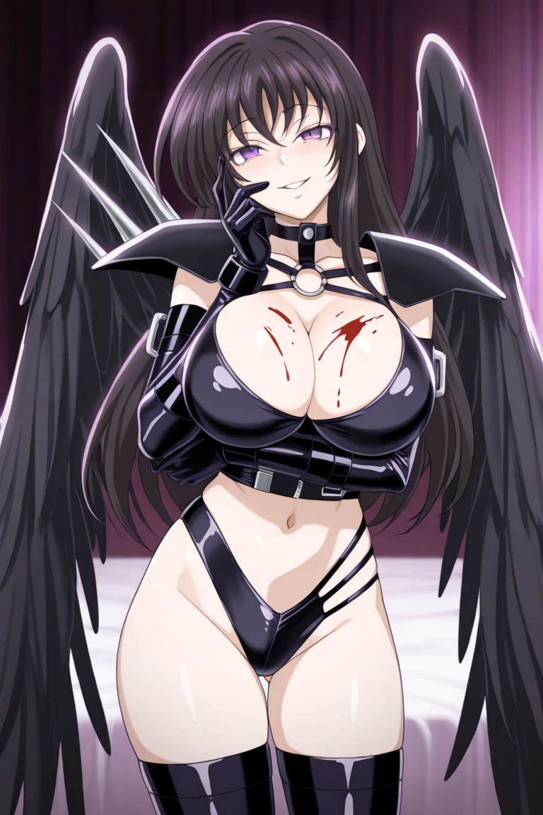 Noir (nod) black leggings Very big tits big penis futa sex with a woman with big breasts wearing a black bunny outfit lesbian sex both naked skin black and skin white angel and demon