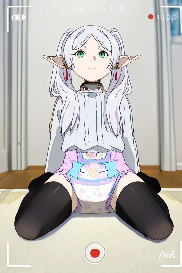 ((Highest quality)), ((masterpiece)), (be familiar with), Perfect Face, indoor, Bedroom, Watching the audience,
One woman, Frielen,
Open Mouth, Ecstatic expression, blush, smile,
Small breasts, Flat Chest, Young Girl, , , Girl,
Long Hair, Twin tails,
Fully nude, Nipples exposed, Sex with a man with a big dick, 膣内ejaculation, Semen is taken, Insert a into your, Sex in missionary position, , Leg spread,