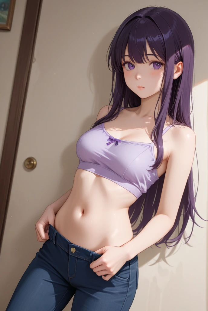 kushina, kushina, long hair, hair ornament, red hair, hairclip, (grey eyes:1.5),
BREAK (pink laced bra,micro shorts), bare shoulder, bikini   BREAK standing,(cameltoes),BREAK Blushing, smiling embarrassed, BREAK (show both armpits), arms behind head
BREAK looking at viewer, full body,arms_above_head,(cowboy shot:1.5),
BREAK indoors,
BREAK (masterpiece:1.2), best quality, high resolution, unity 8k wallpaper, (illustration:0.8), (beautiful detailed eyes:1.6), extremely detailed face, perfect lighting, extremely detailed CG, (perfect hands, perfect anatomy),