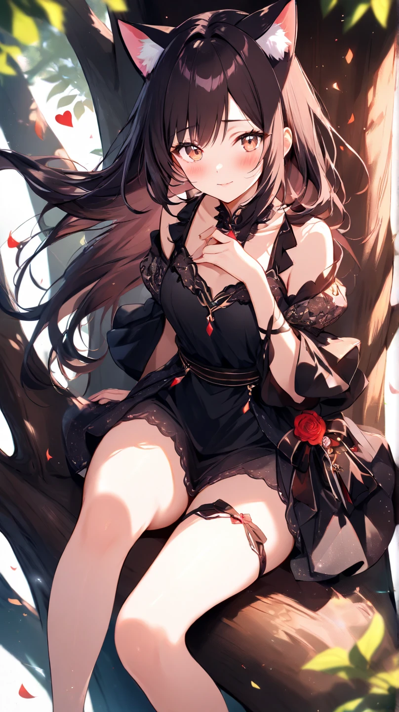 high quality,Cool Beauty, 最high quality、 Stylish design, (((The most beautiful girl))), ((Thin legs))、(((最high quality))), High resolution, ((detailed)), ((masterpiece)), ((Super detailed)), 16-year-old girl、B girl fashion、Black Hair、Inner Color、((Sexual))