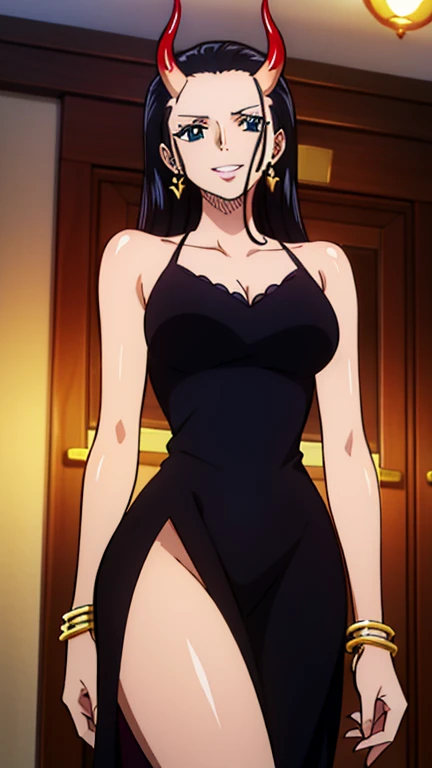 Tashigi From One Piece, masterpiece, best quality, 8k, UHD, ultra detailed, beatiful eyes, sexy pose, sexy thighs, Sexy , full body, with red glasses