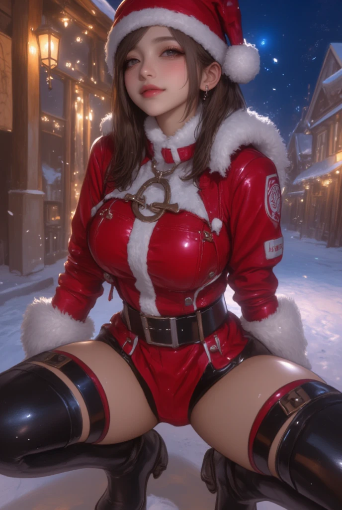 ((squatting)) (g-string),(( 3month pregnant)) (top model), Ariana grande, cat ear, cute body, in the snow , Vie from above , sexiest girl on earth, mini tanga monokini, fur jacket that still show her ass, cold day, view from 5m away, happy, smile, perfect body, oiled body, nsfw