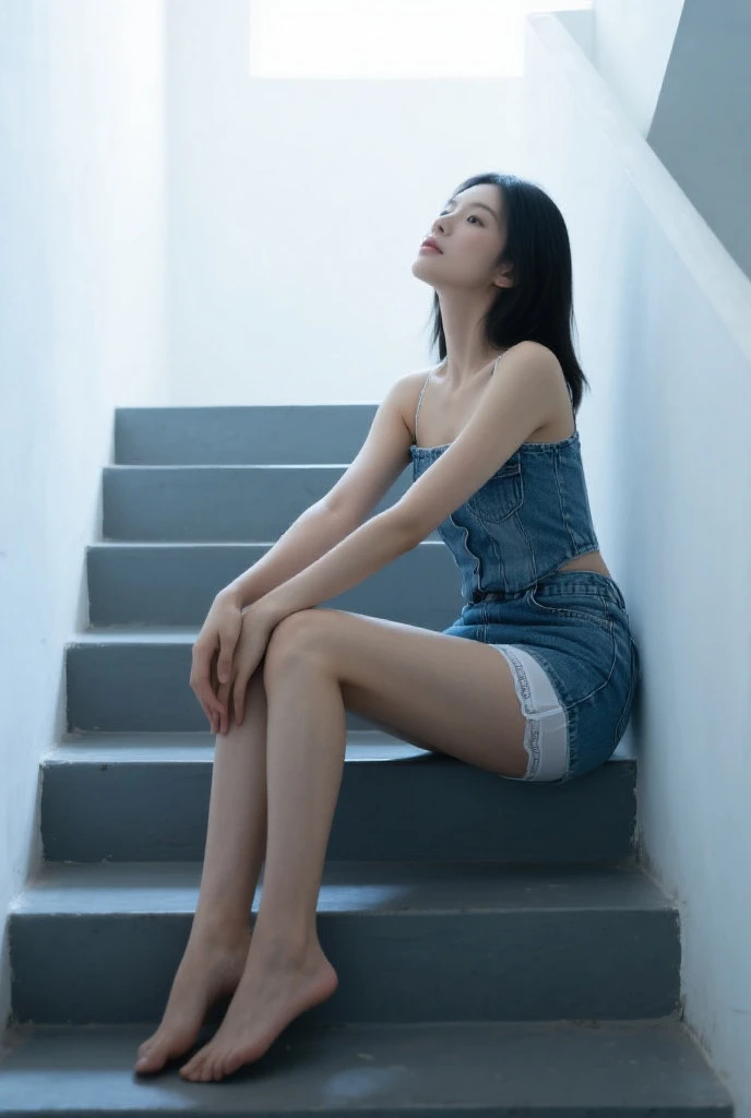 Abandoned construction sites,Dilapidated,Devastated,Gang rape at construction sites,stand posture,full-body portraits(1:1),18 years old girls,Slender and slender figure,Skinny,As thin as a whipping post,Smaller bust,The barefoot,Random nudity all over the body,exhibitionists,Random exposure of genitals,face to the viewer