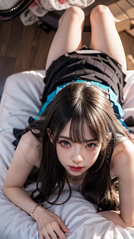(From the side), looking at the camera, Realistic, nsfw, (bent over:1.1), From above, uhd, super detail, best quality, (Heavily tattered and torn clothing:1.4), (Black leggings:1.2), (table), (Have sex with a guy:1.2), penis