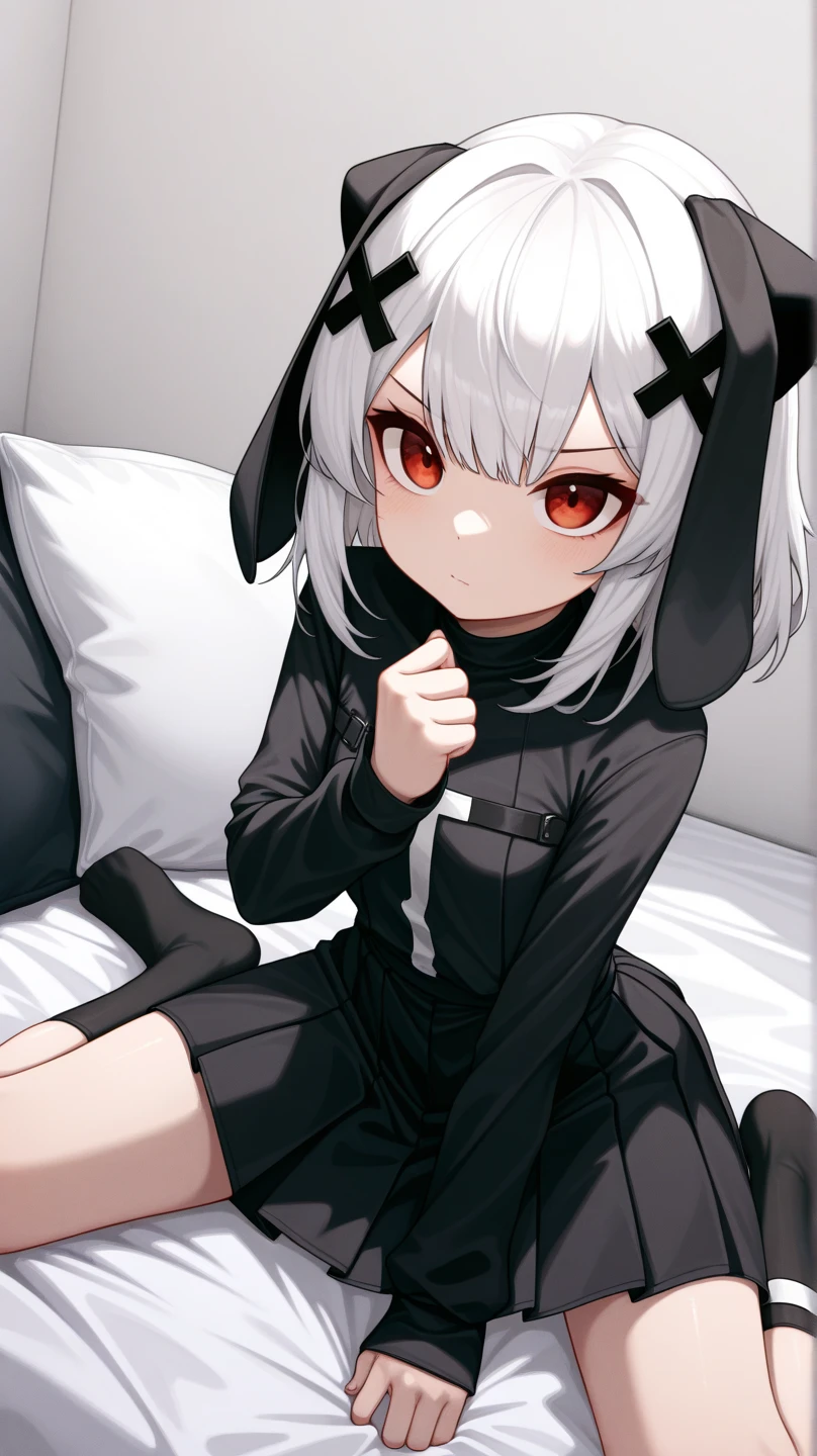((best quality)), ((highly detailed)), masterpiece, absurdres, (white hair with black bang),(detailed eyes, deep red eyes), (1girl), yandere trance, yandere, hands on own face, hands on own cheeks, shaded face, ((glowing eyes)), (upper body), hexmaniacms, ((@.@)), bags under eyes, ahoge, headband, black hair, pale skin, big breasts, , black clothes, (at a cafe, coffee, noon),
BREAK black hoodie, choker, hood, hoodie, pleated skirt, skirt, red skirt,
BREAK (masterpiece:1.2), best quality, high resolution, unity 8k wallpaper, (illustration:0.8), (beautiful detailed eyes:1.6), extremely detailed face, perfect lighting, extremely detailed CG, (perfect hands, perfect anatomy),