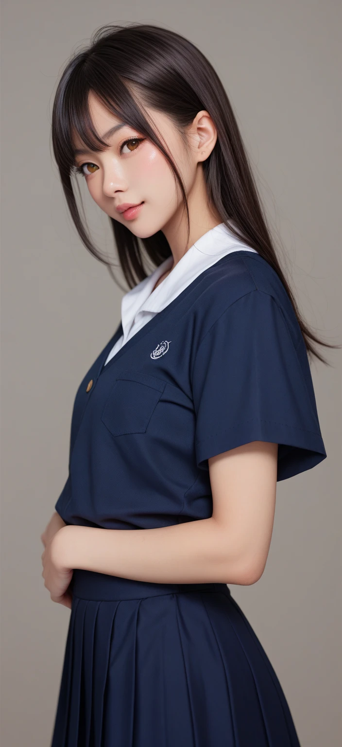 (1 Ultimate Beautiful Nurse)、hyperdetailed face、Detailed lips、Detailed eyes、Double eyelids、((Brunette Bob Hair))、(nurse's uniform:1.3)、(Glamorous body)、(Huge breasts)、Smile、thighs thighs thighs thighs, Perfect fit, Perfect image realism, Background with: (Hospital Patient Rooms:1.2), Cowboy Shot, In-depth background, detailed costume, Perfect litthing、Hyper-Realism、(Photorealsitic:1.4)、8K maximum resolution, (​masterpiece), Highly detailed, Professional