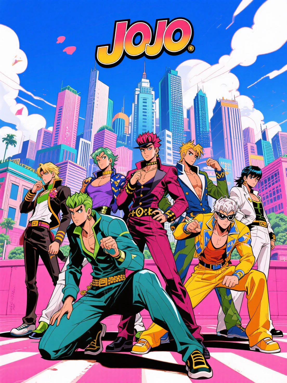 icons de jojo bizarre adventure