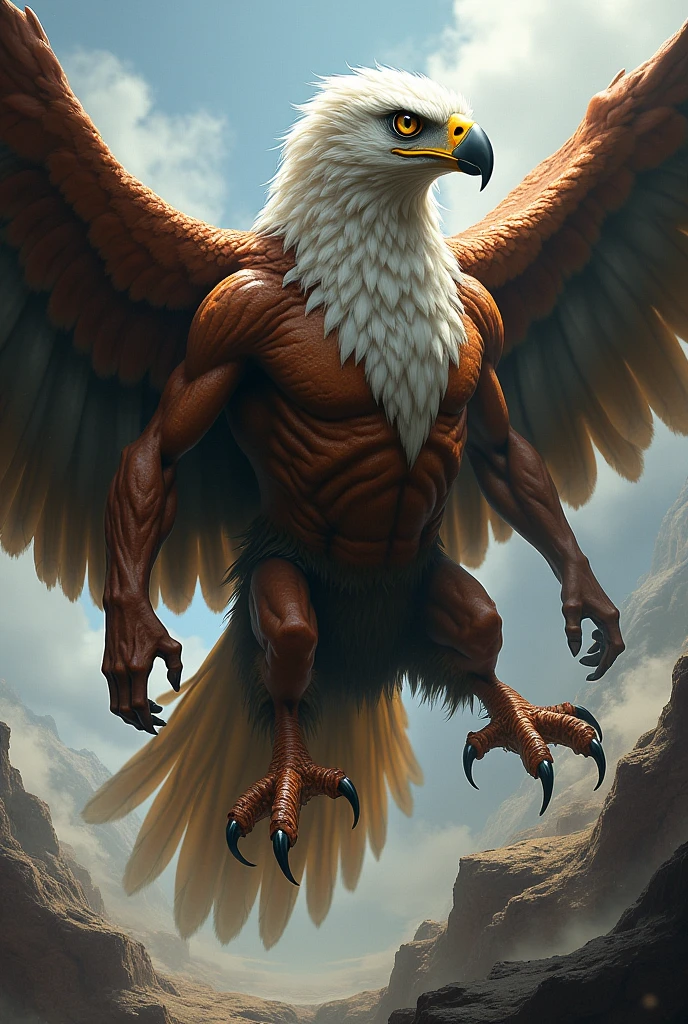 Eagle, , growing feathers, beak, by taran fiddler, by kenket, by darkgem, in pain, screaming, looking at own hands, looking at self, proudly standing, muscular, boxers, wings