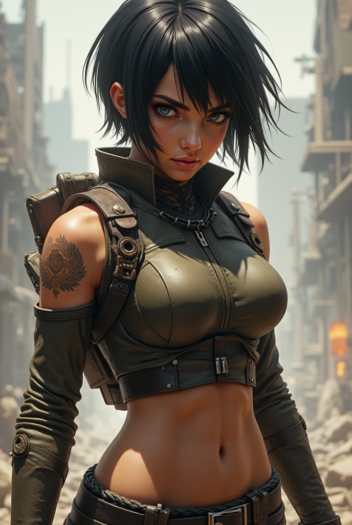 ((absurdres)) ((perfect whole body)), ((ultra photorealistic)), Top quality, ((Photorealistic)), ((16k UHD)), High Definition, Unity 8K wallpaper, high res, ultra sharp, ((masterpiece)), best quality, ((intricate details)), (((detailed eyes))), (((perfect face))) (((detailed face))), masterpiece, highly detailed exquisite character art, melancholy lighting, (((perfectly detailed anatomy))) (((cinematic light))), ultra-realistic, (((1female))), shaved long white mohawk, super dark skin, blue eyes, gothic outfit, tattoo's, torn stockings, black lips, hoop earrings, superpowers, weather witch, commanding the weather, wind, hail, lightning, clouds, avalanche, rain, thunder, flying, plump lips,