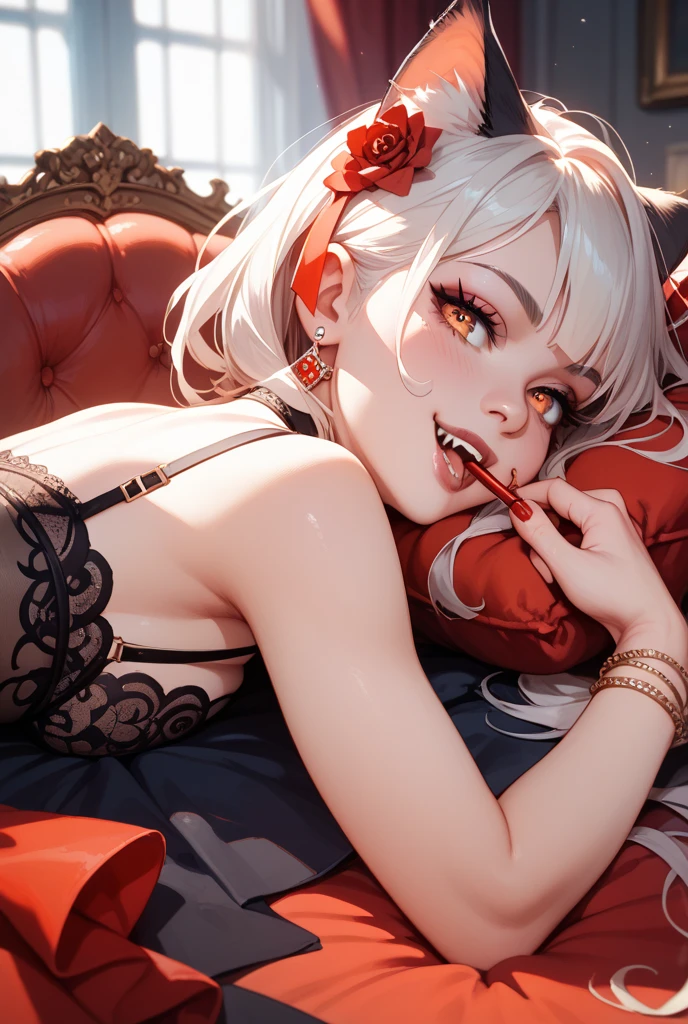 1girl,a beautiful fashion model ,(masterpiece, detailed background, best quality),shortand shiny hair, smirk, juicy lips, red lips, lingerie, stripping, elegant makeup, exhibitionism, torn spiderman outfit, extravagant makeup

