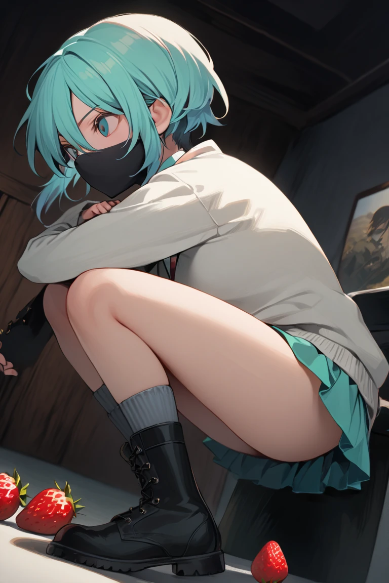 NSFW,masterpiece,Highest quality,High resolution,Super detailed,Sinon\(Sword Art Online\),Jacket,White T-shirt,cropped,mini skirt,Fishnet tights,Embarrassed,expectant face,blush,Shopping mall,Lingerie Shop,Underwear section,Date,(Suspicious Men),(Molester),A man puts his hands on her waist and hugs her,((Ecstasy face)),Wet your crotch,Spread your legs,(Obedience),(To flatter)