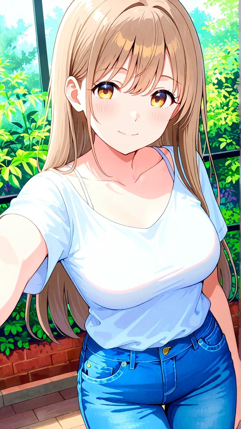 (8k、RAW photo、highest quality、masterpiece:1.2)、(real、photorealistic:1.2)、(ultra high resolution)、(Super detailed)、disorganized、master piece、(Portrait of a girl)、(Completely naked:1.5)、(detailed facial features)、(detailed shiny eyes)、Beautiful 18 year old woman:1.4、(Completely naked、I'm not wearing anything、nothing attached)、(camel toe、camel toe、vulva:1.4)、(full nude:1.5)、perfect golden ratio face、perfect lighting、perfect composition、Perfect big eyes、perfect skin、Anatomically perfect skeleton、perfect fingers、small but perfectly shaped breasts,、small breasts、Silky shiny platinum blonde hair、Wet and see-through(camel toe、pink nipples)、small, taut breasts、Non-saggy breasts、Lack of cleavage、The body is soaking wet、medium straight hair、smile、thin pelvis、thin legs、脚の間から見えるbackground、legs open、photon mapping、professional lighting、stroboscope、Shooting using a reflector board、shining white skin、Hands are on the side or back of the body、background:rapids deep in the mountains、Very transparent river water、There are huge boulders、