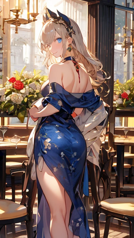 marinkitagawa, marin kitagawa, blonde hair, choker, ear piercing, earrings, long hair, piercing, (red eyes:1.5), straight hair, swept bangs,
BREAK japanese clothes,kimono,wet kimano, yukata,cleavege,neckline,black choker, naked shoulders,
BREAK indoors, onsen,night,steam,wet,stars,starfall,hot water,
BREAK looking at viewer,
BREAK (masterpiece:1.2), best quality, high resolution, unity 8k wallpaper, (illustration:0.8), (beautiful detailed eyes:1.6), extremely detailed face, perfect lighting, extremely detailed CG, (perfect hands, perfect anatomy), from above,fishnet stockings, full body, shot from behind, back view.