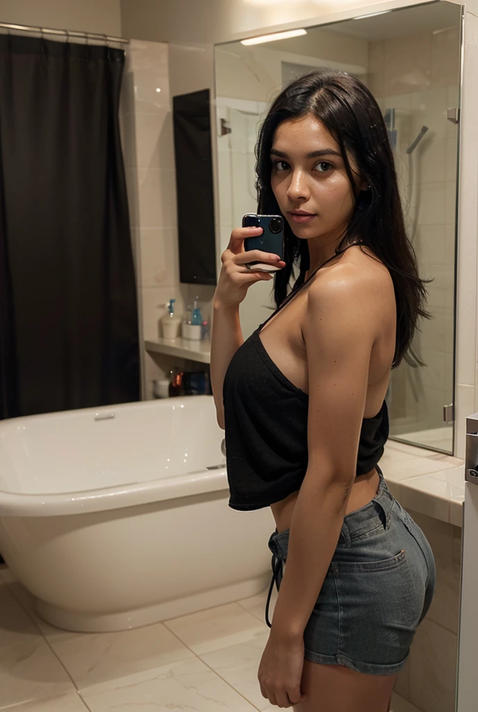 Telinha de ( renda) preta