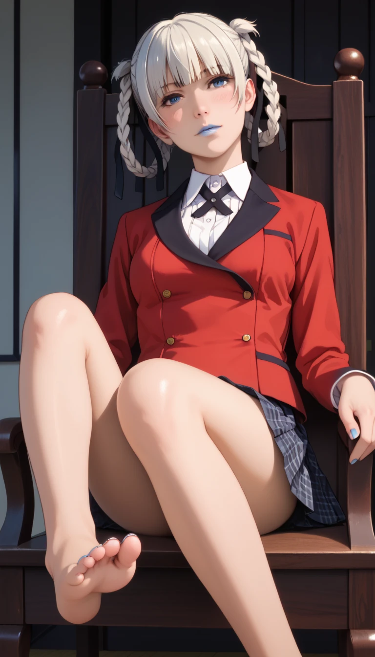 Realistic meat legs white stockings