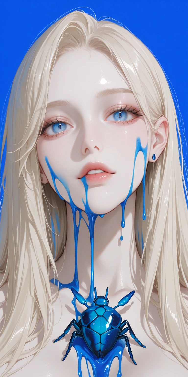 facial sperm smeared