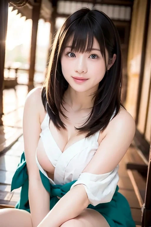 (masterpiece、high resolution、high quality)、Japanese beautiful girl、12-year-old elementary school student、Immature body、Very beautiful and small 、Beautiful body、Japanese Yukata、Soaring、night、Laughter、Clear Eyes、、Beautiful Skin、Yukata beauty、Hydrangea pattern yukata、Her breasts are exposed from her yukata、 fully visible、Very small breasts、Small breasts、Small cherry-colored areola、Beautiful erect nipples、Small butt、Shaved、Cool Summer、nightの夏祭り、Fireworks display、Professional Photography、Random Hairstyles