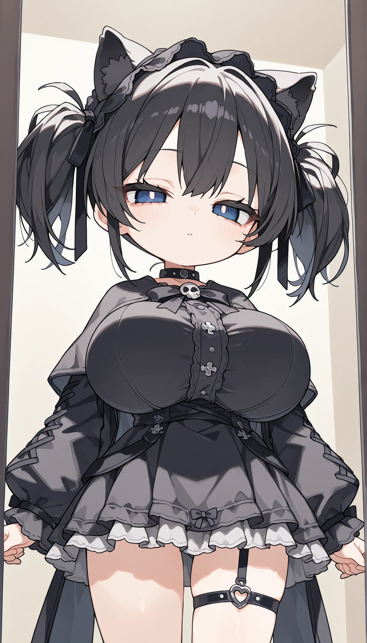 (best quality), (Super detailed), (Best Illustration), (nsfw), (1woman), (Ahegao:1.2), look at viewer, (witch:1.2), (Big Breasts:1.2), {brown hair, (bob cut:1.2), curly hair, hairs between eyes}, {(detailed eyes), heart-shaped pupils, blue eyes}, sweat, steam, girl trembling with sexual climax,