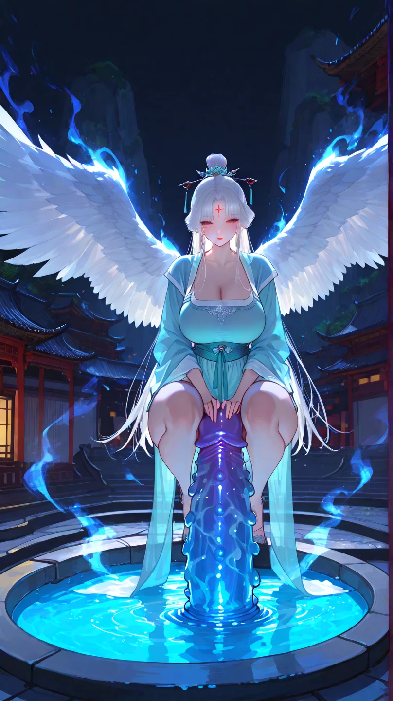 (8K ,hyper-detailing,ultra real photo,Best masterpiece,natural,Perfect artwork,Perfect female body),Two cute busty girls ,Hair color,(Big tits),Angelic,Sankta,obsessed,the angel's wings,The halo,Angel is coming,Inside Guangming Yunhai Temple,Crystal Fish White Jade Pillar Ornaments,glorious paradise,beautiful paradise,golden brilliance,Wearing a see-through sexy gauze skirt,Sexy transparent dress,ssee-through,Built-in thong,The cracks are relatively large,stretch the meat,Raised sexy,Flirtatious,obscene exposure ,Full body photo